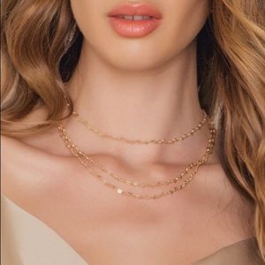 Layered Heart Necklace